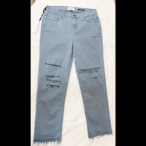 NWT Parker Smith Skinny, Cropped Straight Jeans